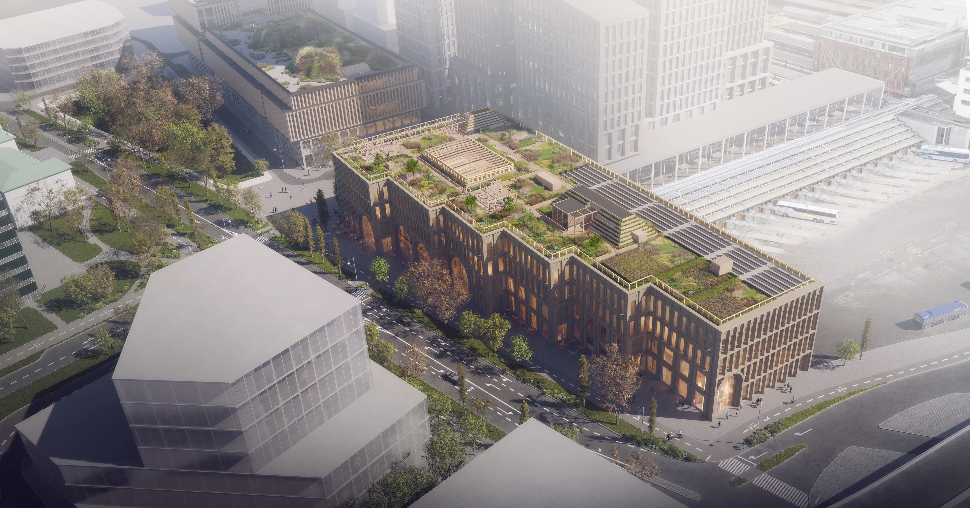 Göteborg Grand Central illustration