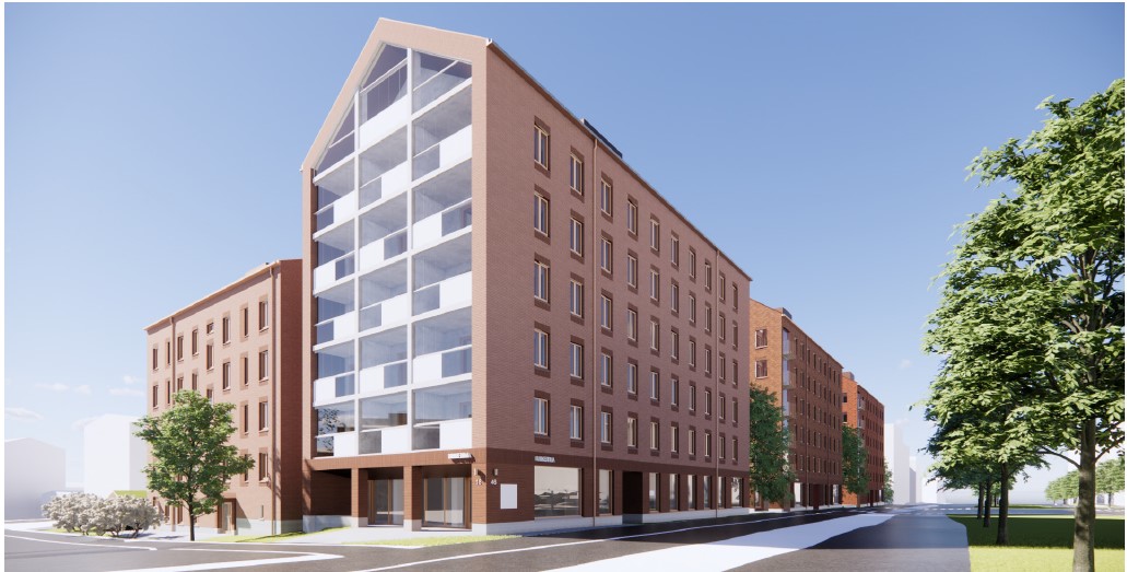 Havainnekuva INARO Mestarintie ja Käskynhaltijantie