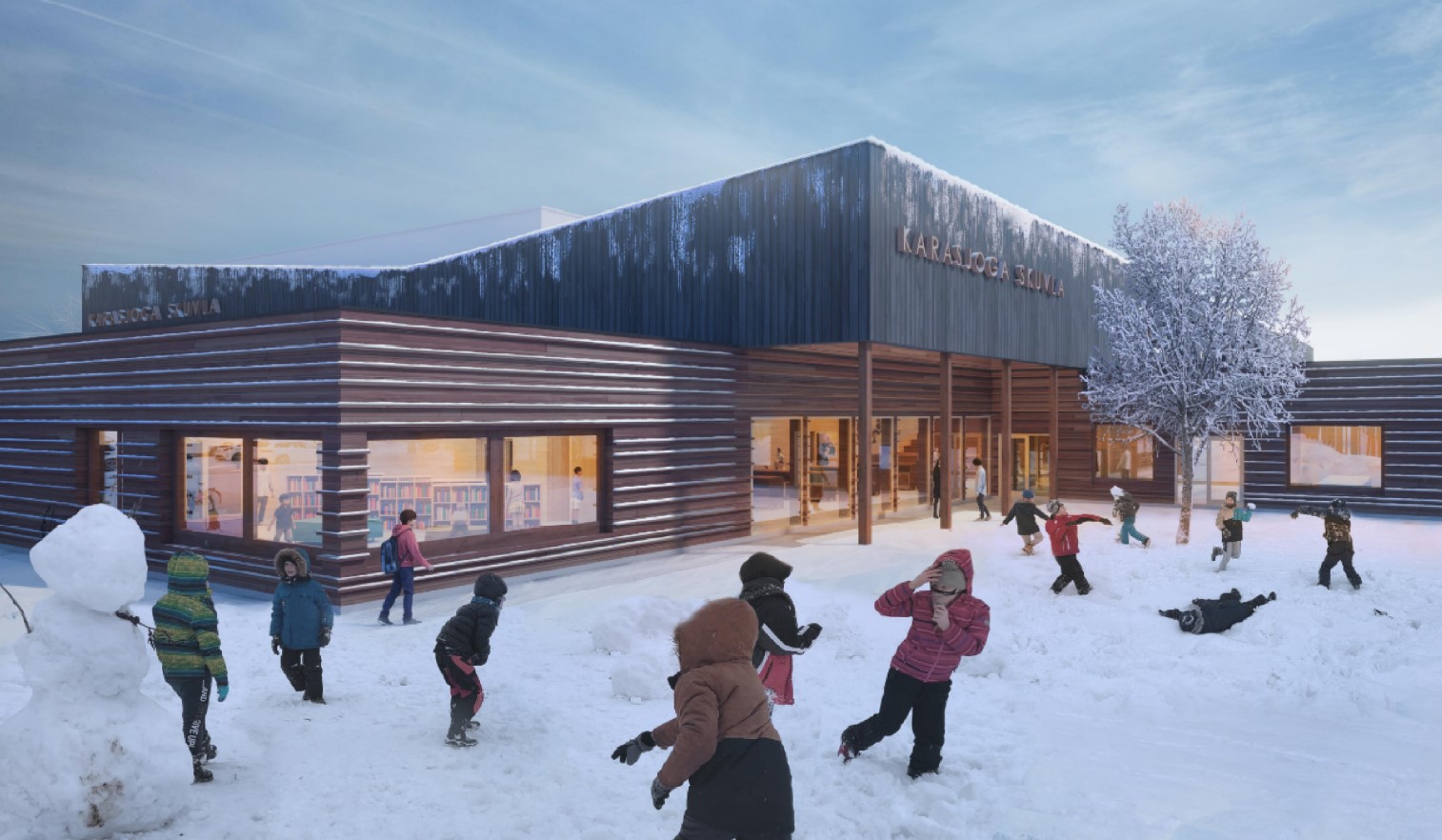 Karasjok - hovedinngang Stein Halvorsen Arkitekter AS