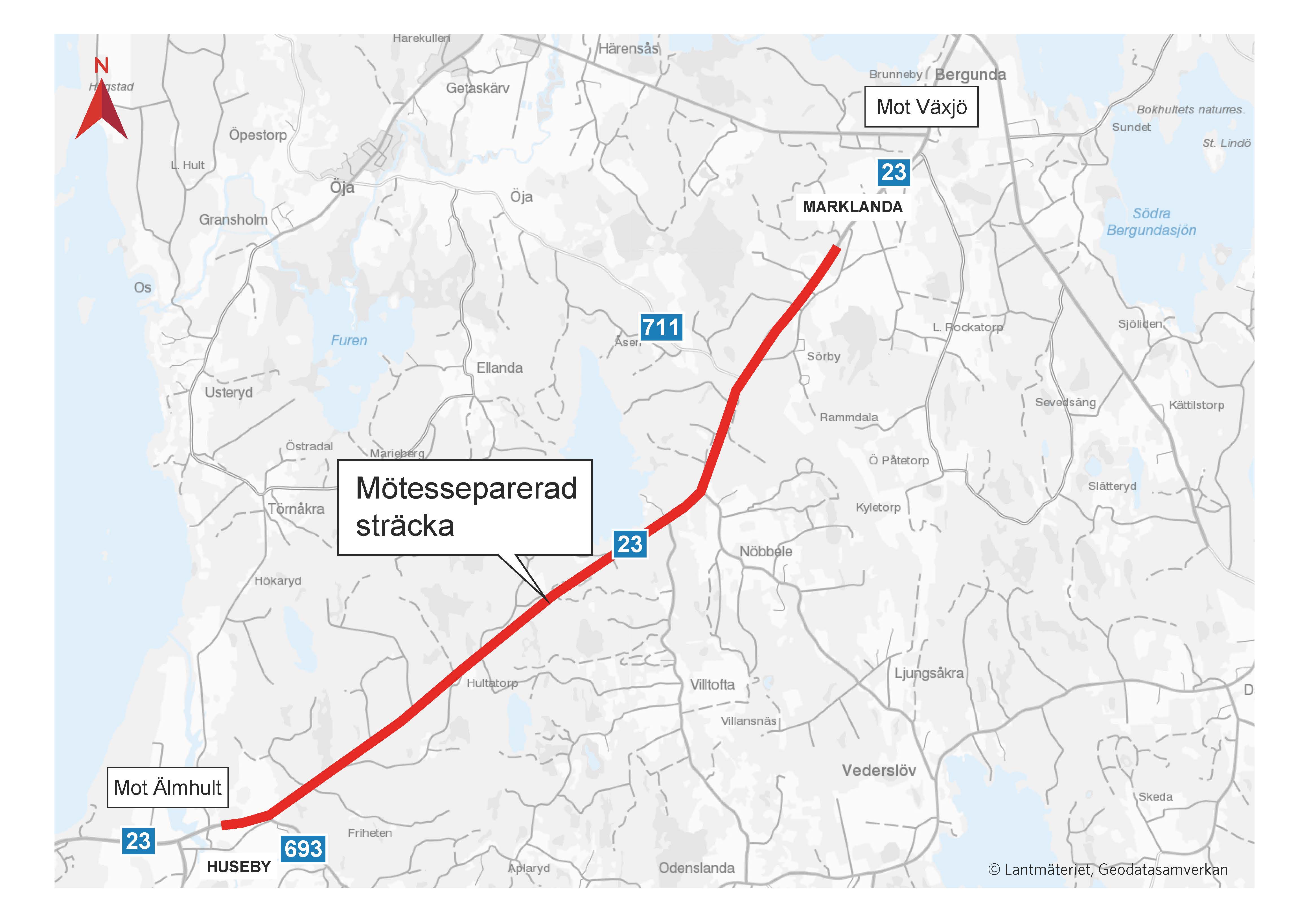 karta vag 23 huseby marklanda