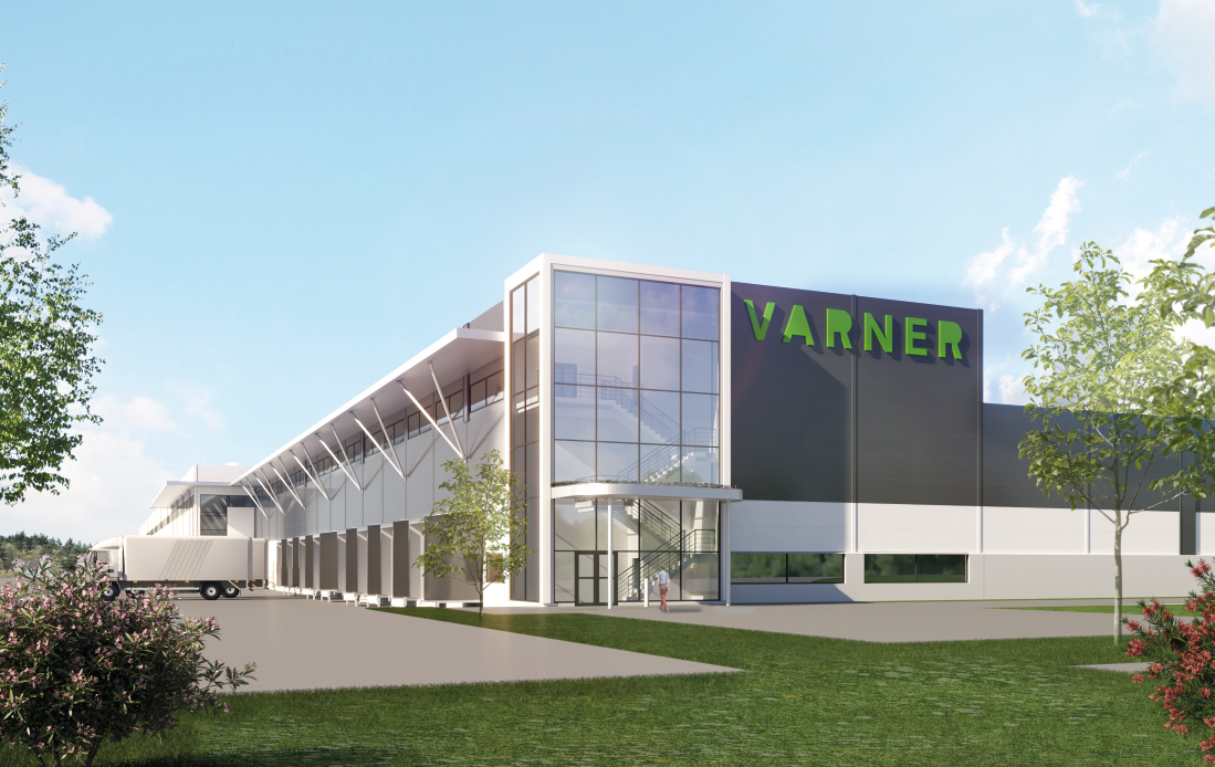 Perspektiv från nordost Huvudentre Varner