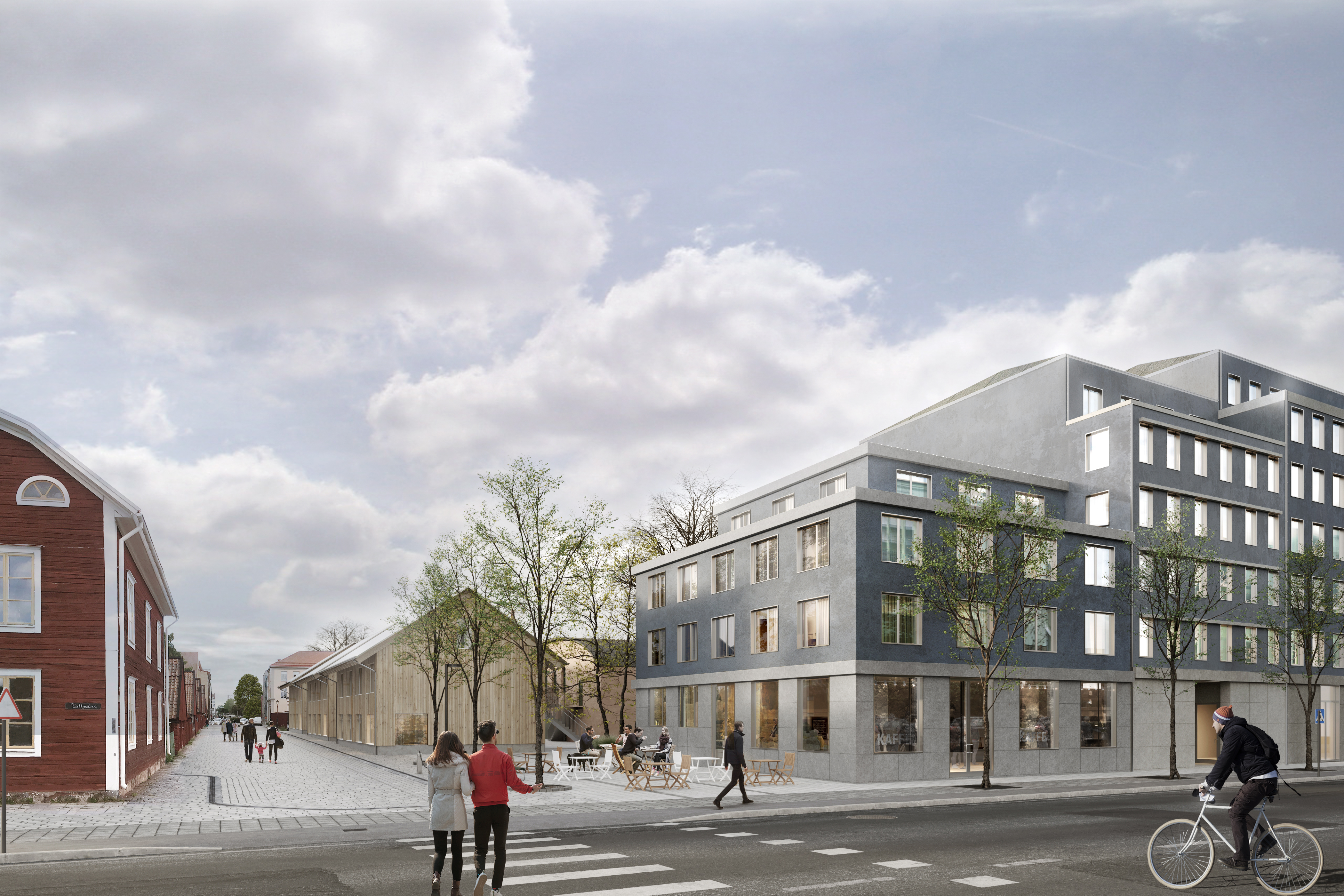 Valsverket Illustration Rademachergatan