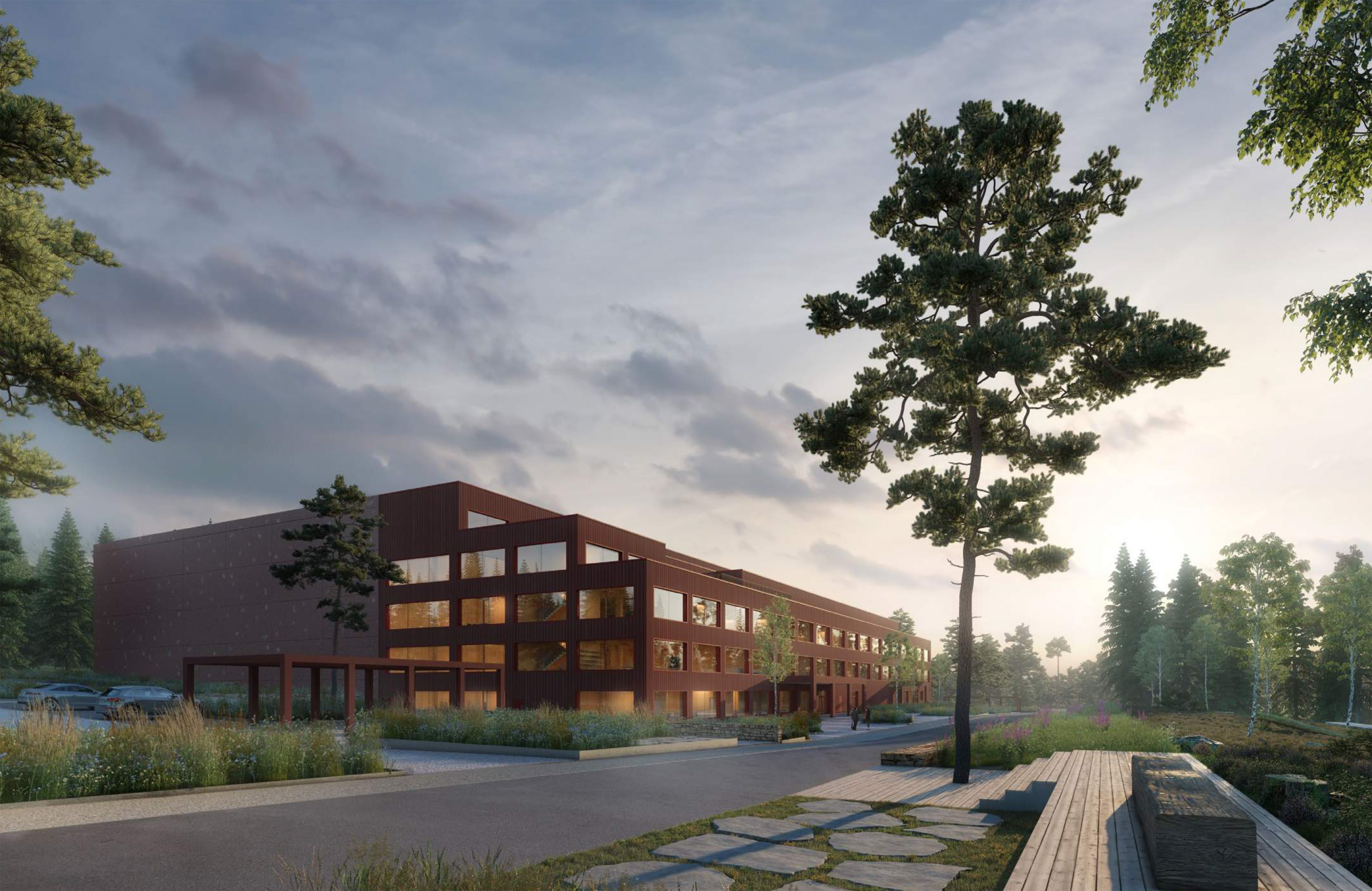 Visualisering Riksarkivet Härnösand Tengbom